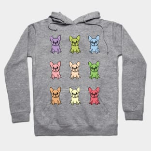 Cute French Bulldog Sticker pack Hoodie